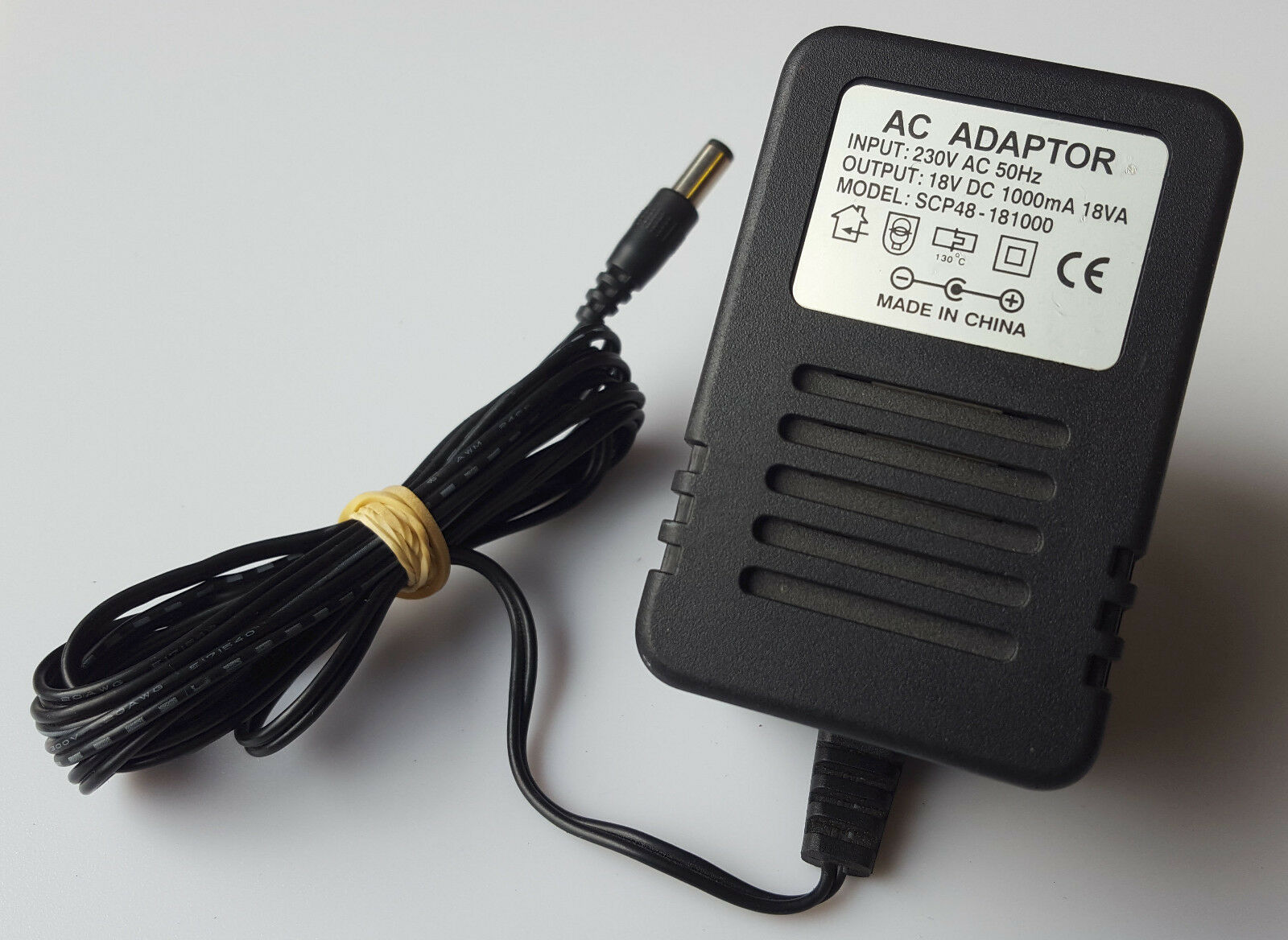 New SCP48-181000 AC/DC POWER SUPPLY ADAPTER 18V 1.0A - Click Image to Close